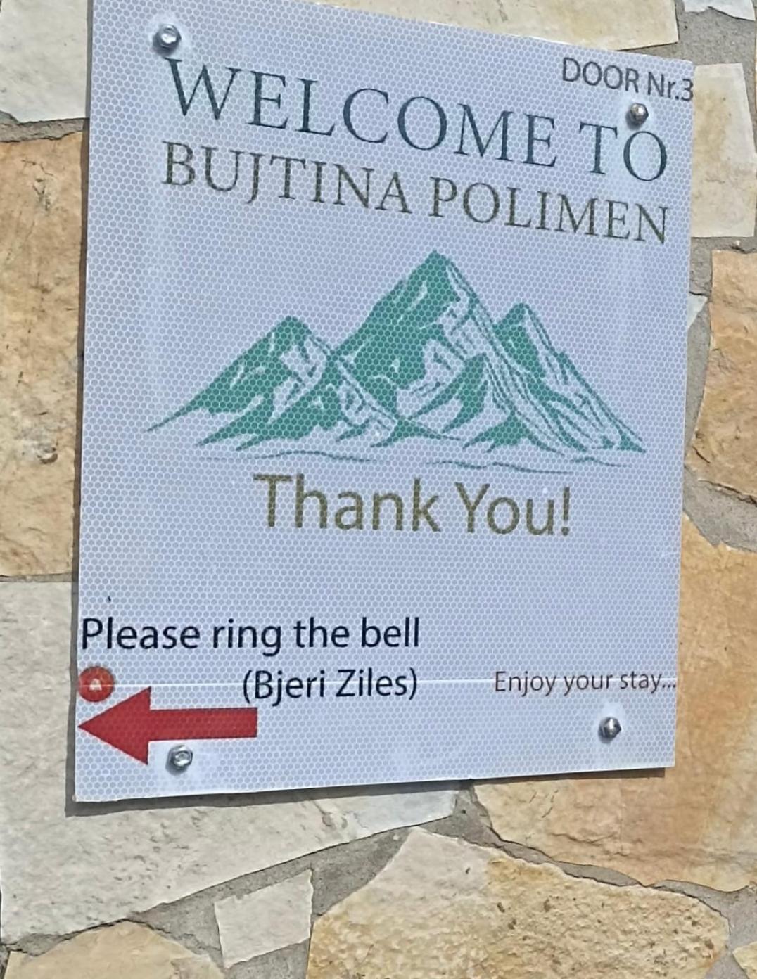 Hotel Bujtina Polimen Përmet Esterno foto